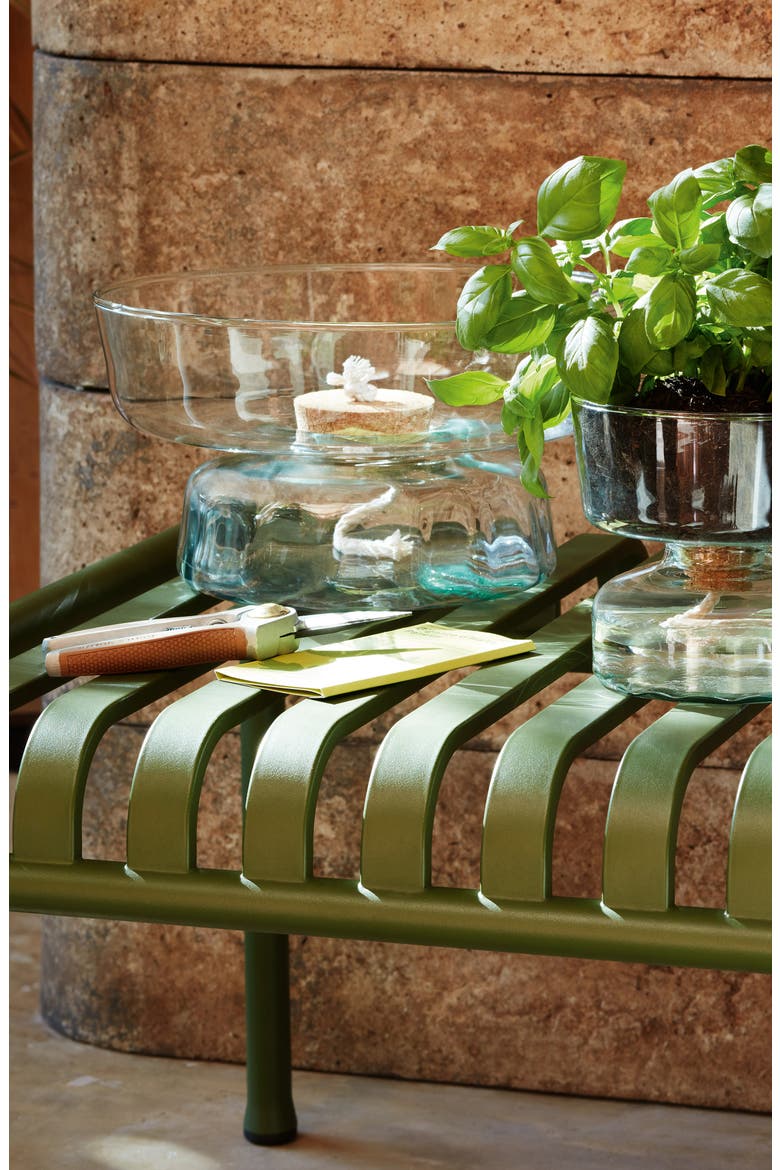 Canopy Self Watering Glass Planter, Alternate, color, CLEAR