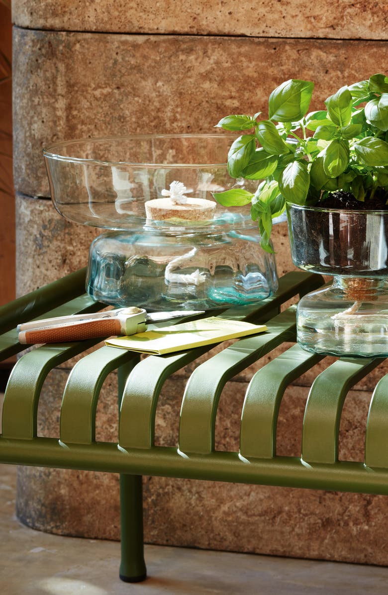 LSA Canopy Self Watering Glass Planter, Alternate, color, Clear