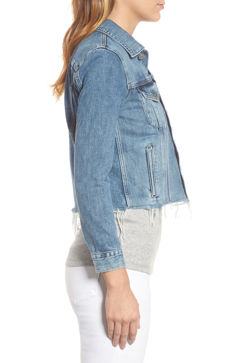Lucky Brand The Tomboy Trucker Jacket, Alternate, color, 