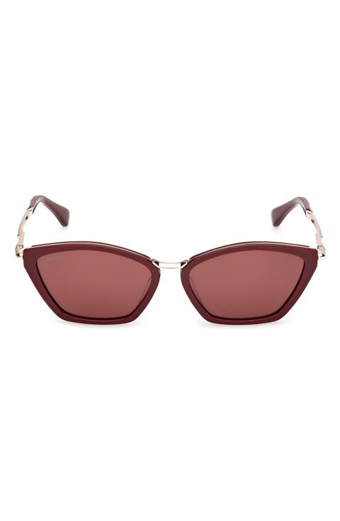 Miller 54mm Round Sunglasses