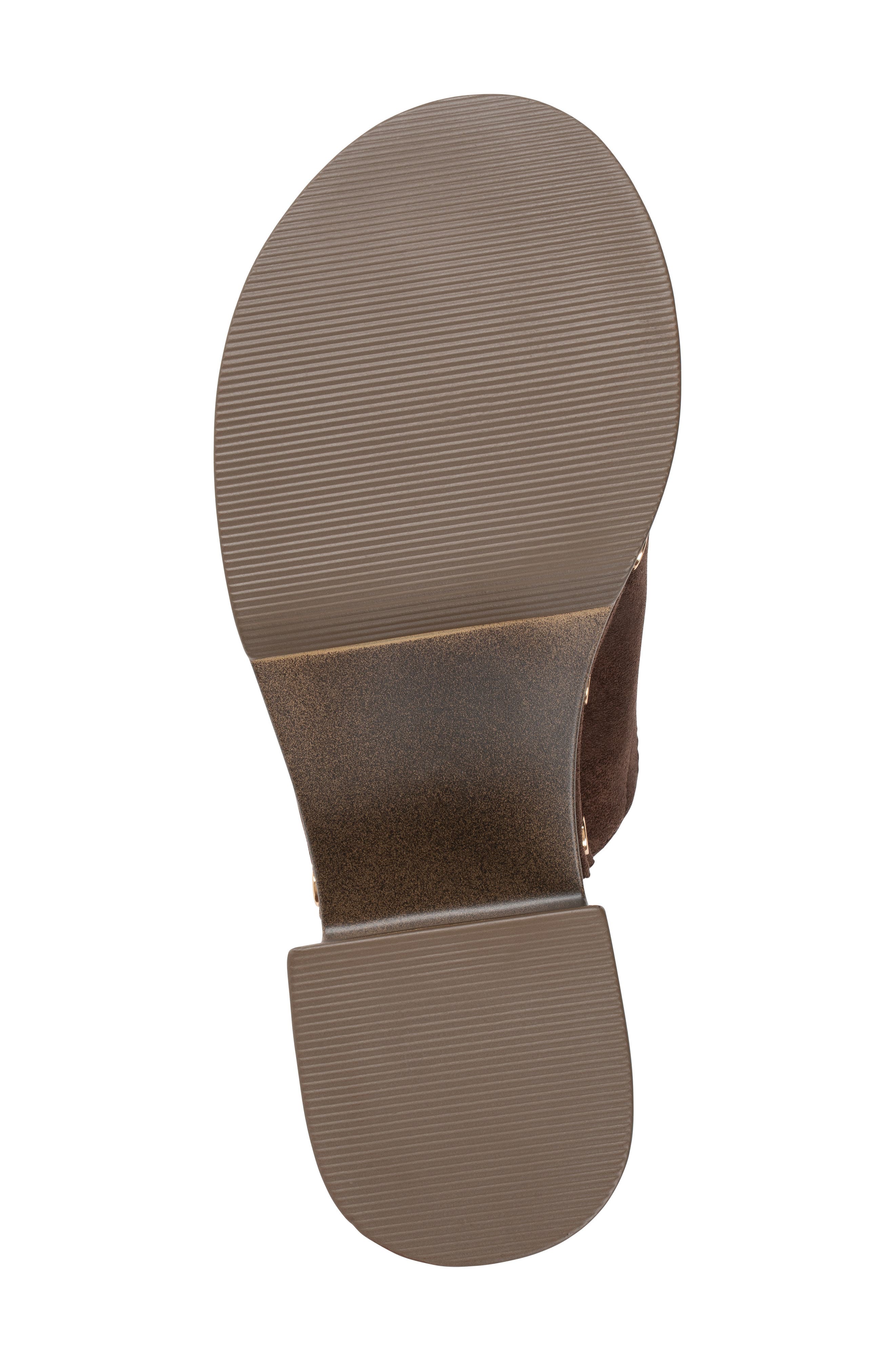 Innis Studded Platform Clog, Alternate, color, CHOCOLATE
