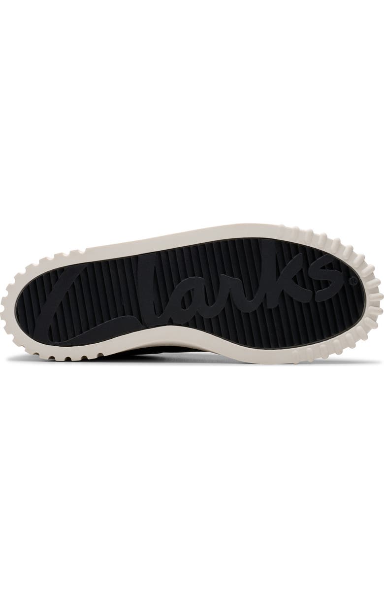 Clarks<sup>®</sup> Mayhill Bay Platform Sneaker, Alternate, color, Black Leather
