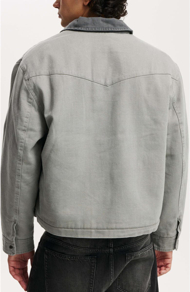 Cotton On Men's Relaxed Carpenter Jacket, Alternate, color, 