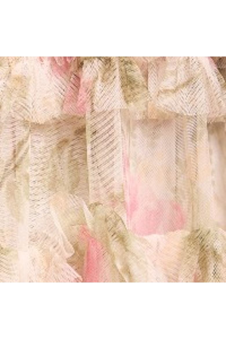 Rose Lisette Off-shoulder Gown, Alternate, color, Moonshine/Pink