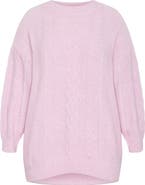 City Chic Claudia Cable Stitch Sweater