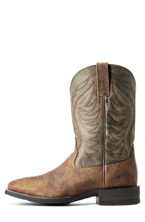 Ariat Ranch Work Cowboy Boot In Brown