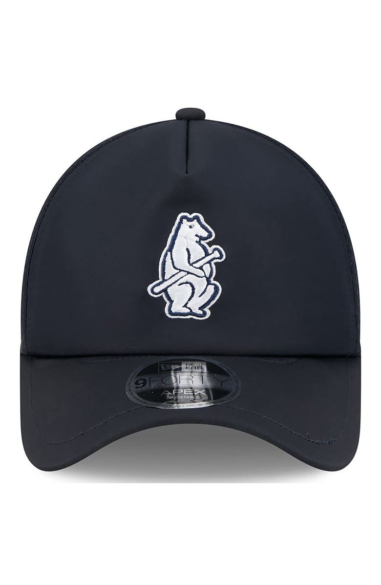 New Era Men's New Era Navy Chicago Cubs 2026 Batting Practice Alternate Apex 9FORTY Adjustable Hat, Alternate, color, Navy
