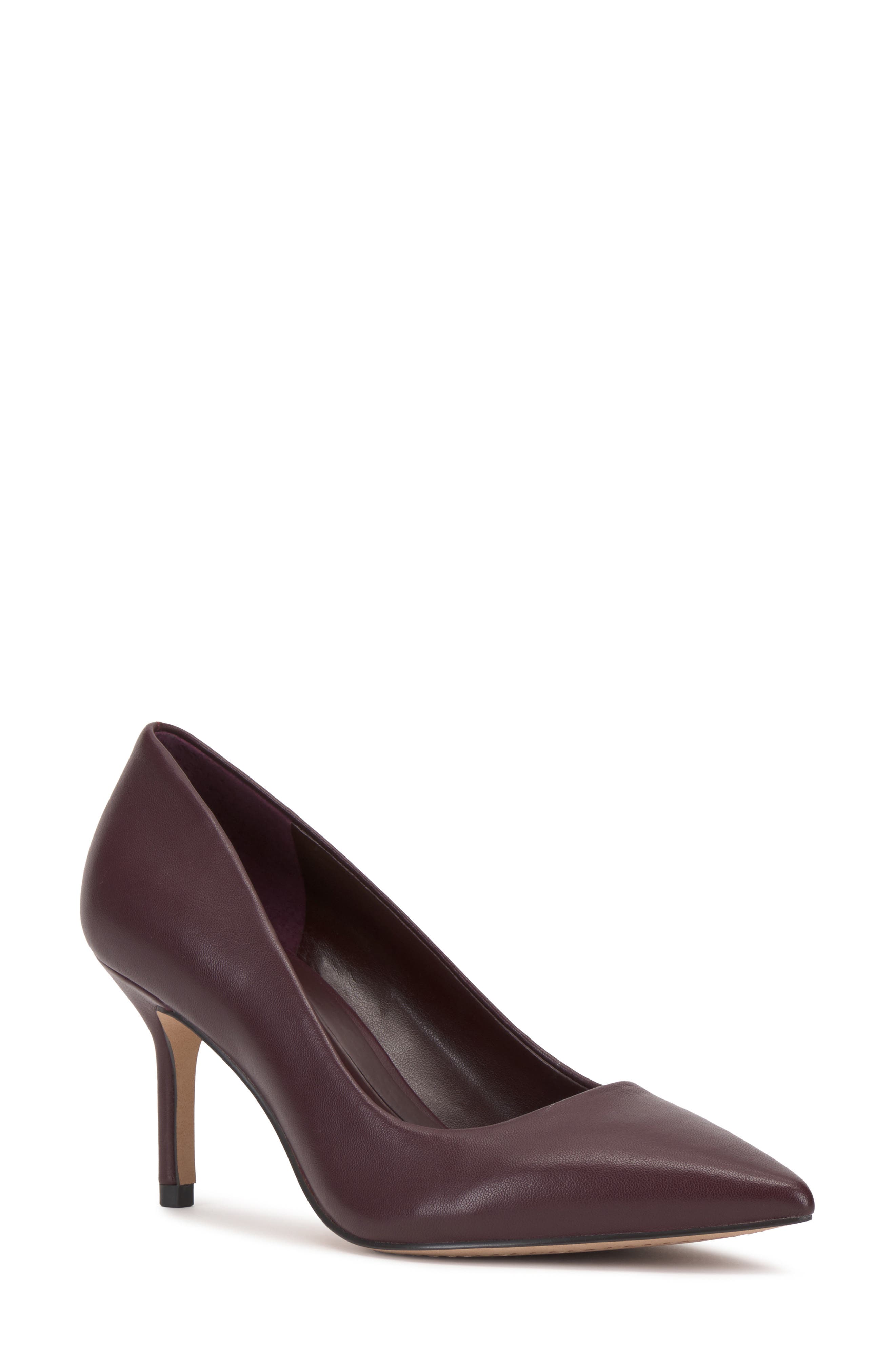 Moriza Pointed Toe Pump, Main, color, POMEGRANATE