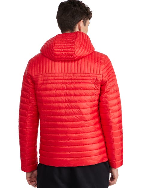 Pajar Osprey Lightweight Packable Puffer Jacket In Red