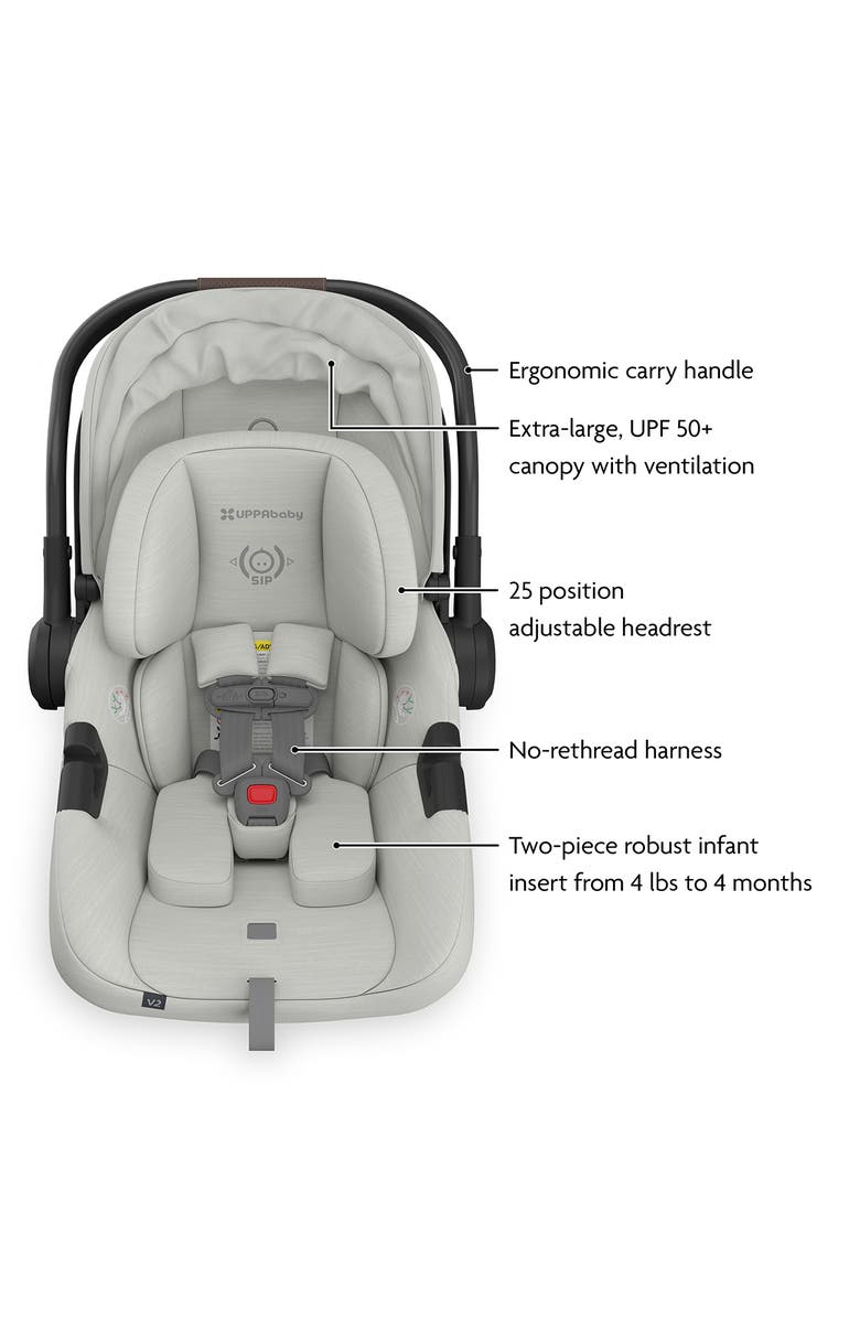 UPPAbaby Cruz<sup>®</sup> V3 Stroller & Aria<sup>®</sup> V2 Infant Car Seat Travel System, Alternate, color, Savannah