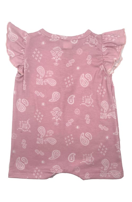 TOBY TOBY PAISLEY ROMPER, HAT & SUNGLASSES SET 