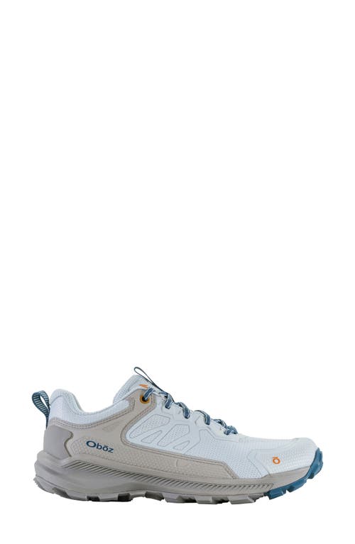 Oboz Katabatic Low Hiking Sneaker In Skylight