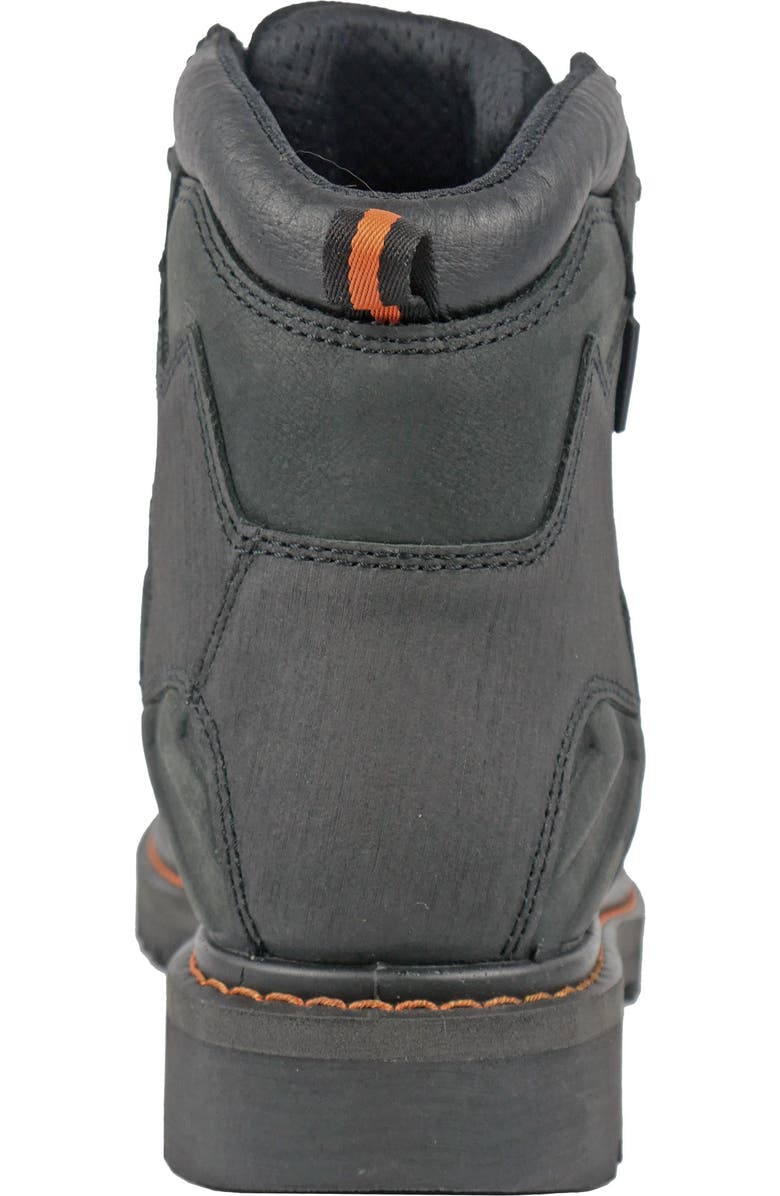 Hoss Boot Company HOSS Bronc Composite Toe Waterproof Work Boot, Alternate, color, Black