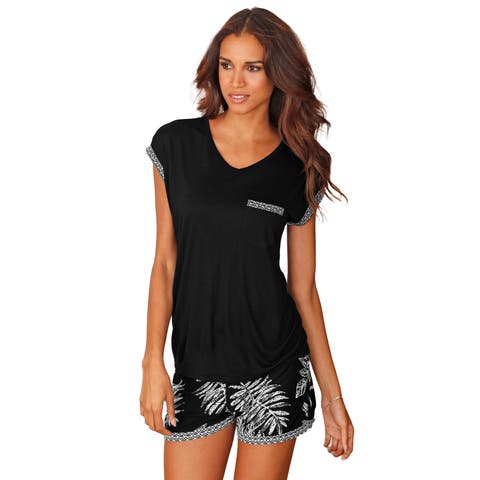 Tropical Short Style Pajama Set