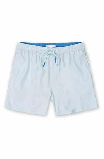 Vintage Summer Kids' Solid Stretch Swim Shorts