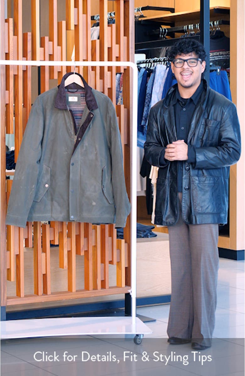 Waxed Canvas Barn Jacket, sales video thumbnail