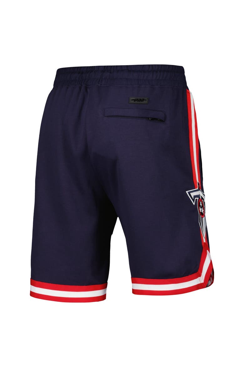 Men's Pro Standard Navy Tennessee Titans Classic Chenille Shorts, Alternate, color, Navy
