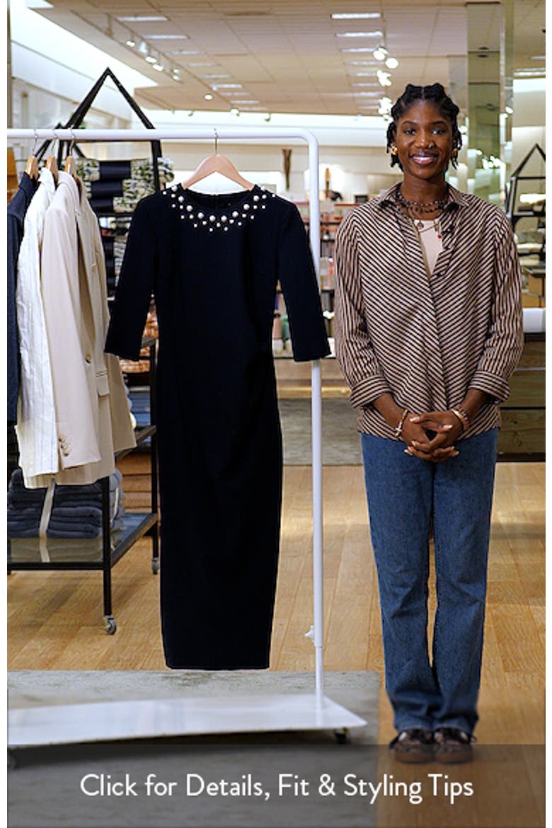 Shire Embellished Sheath Dress video