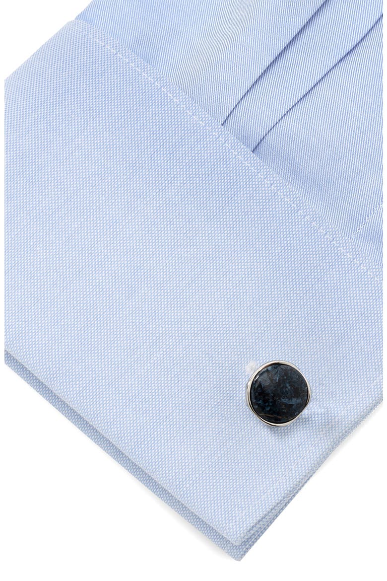 Pietersite Cuff Links, Alternate, color, NAVY