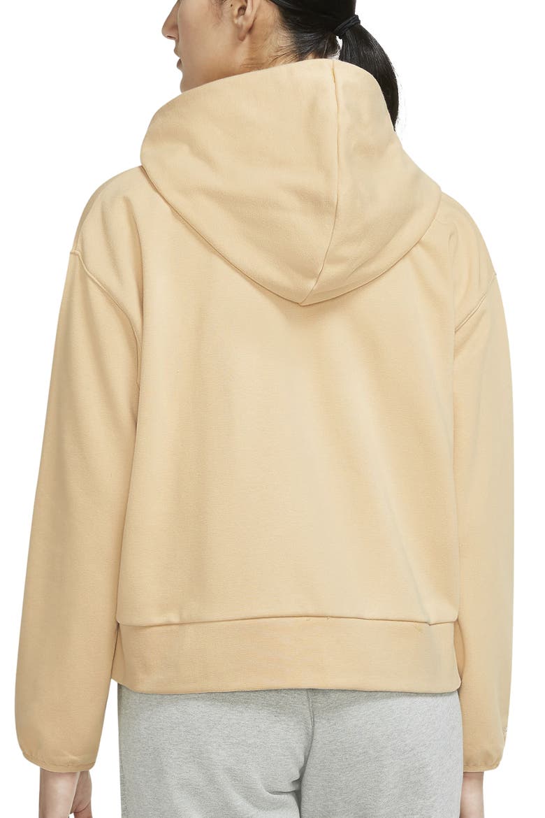 Dri-FIT Basketball Hoodie, Alternate, color, SESAME/ PALE IVORY
