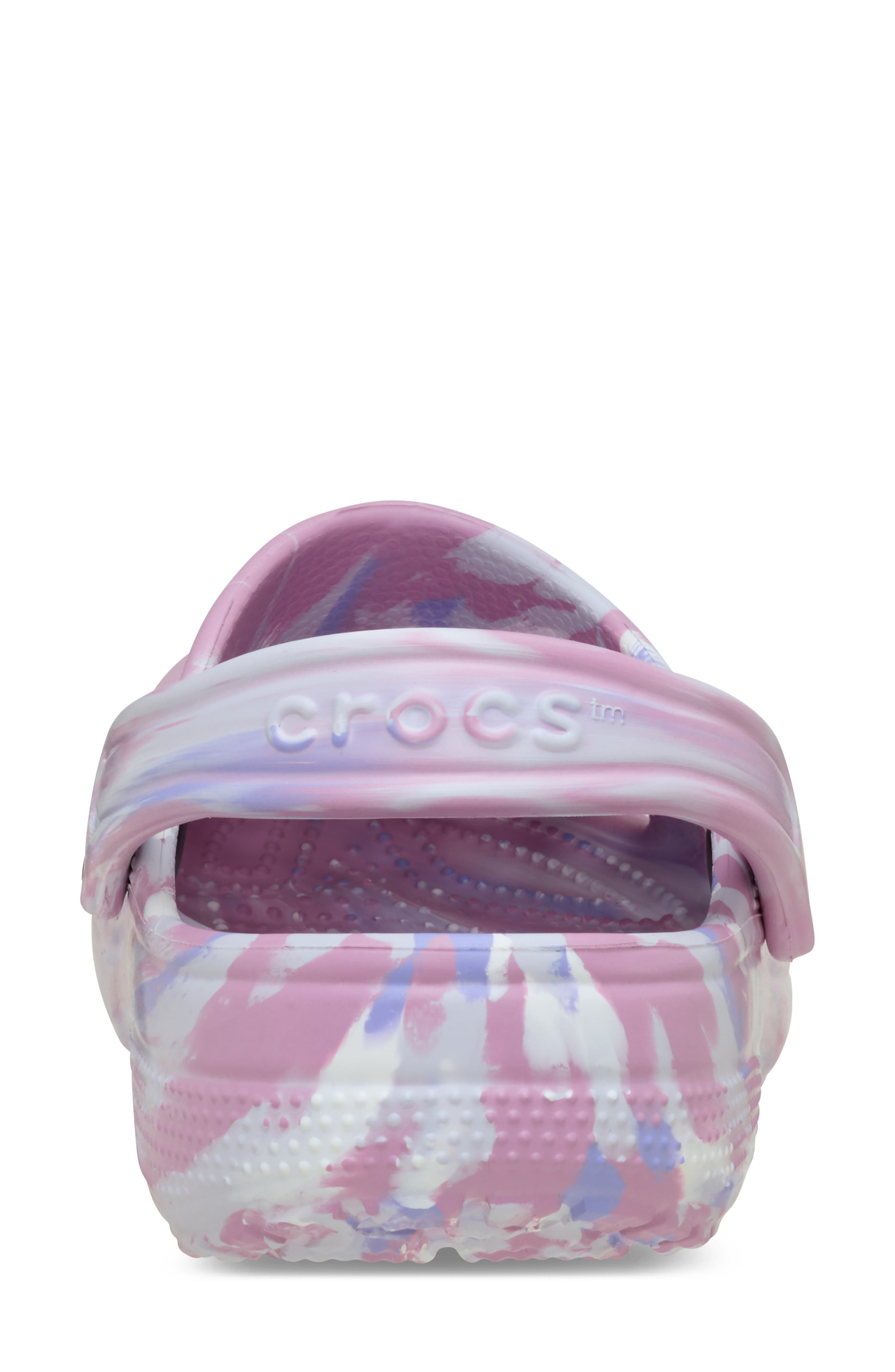 Classic Marbled Clog, Alternate, color, HYDRANGEA/ MULTI