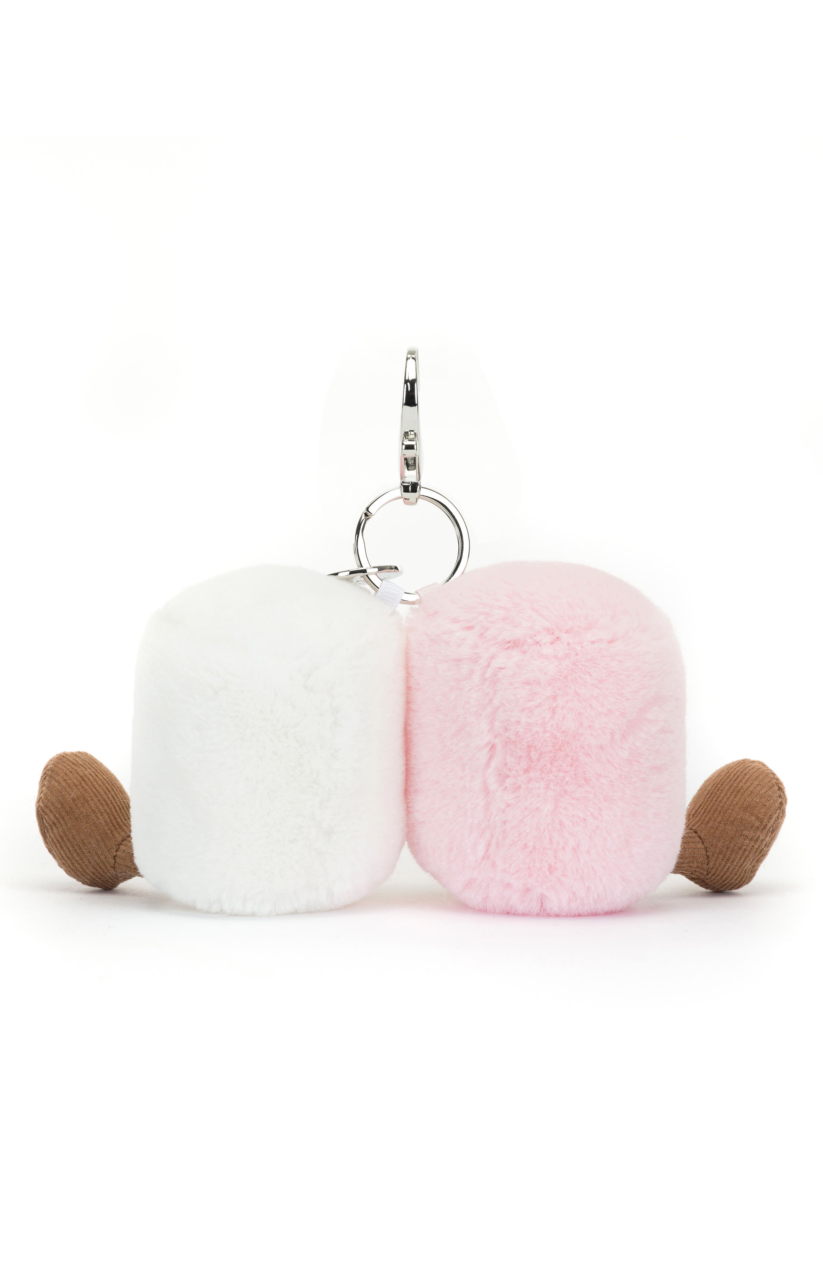 Amuseables Pair of Marshmallows Bag Charm, Alternate, color, MULTI