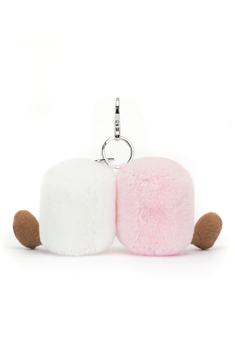 Amuseable Pair Of Marshmallows Bag Charm, Alternate, color, MULTI
