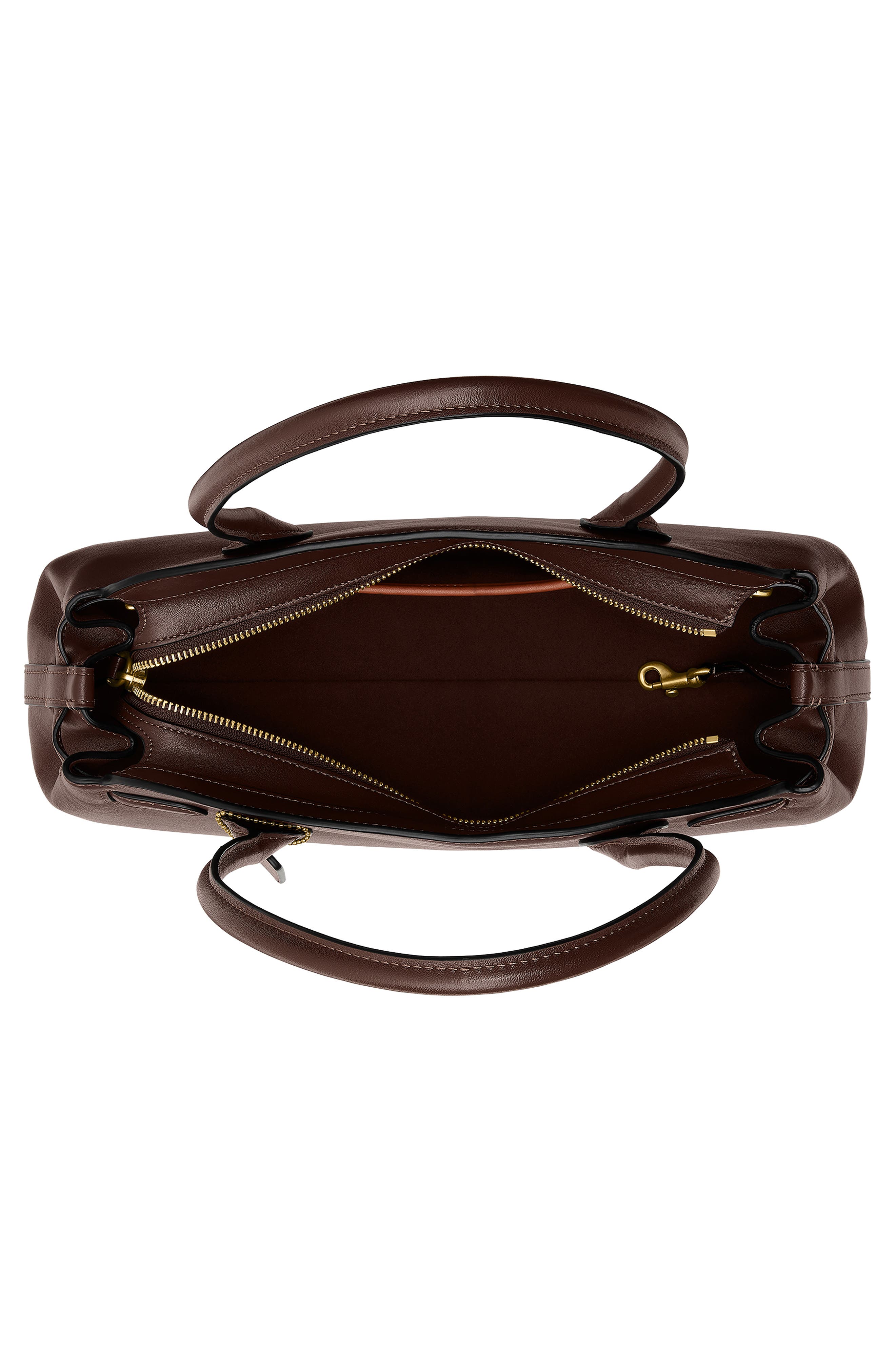 Empire 34 Leather Carryall Bag, Alternate, color, B4/MAPLE