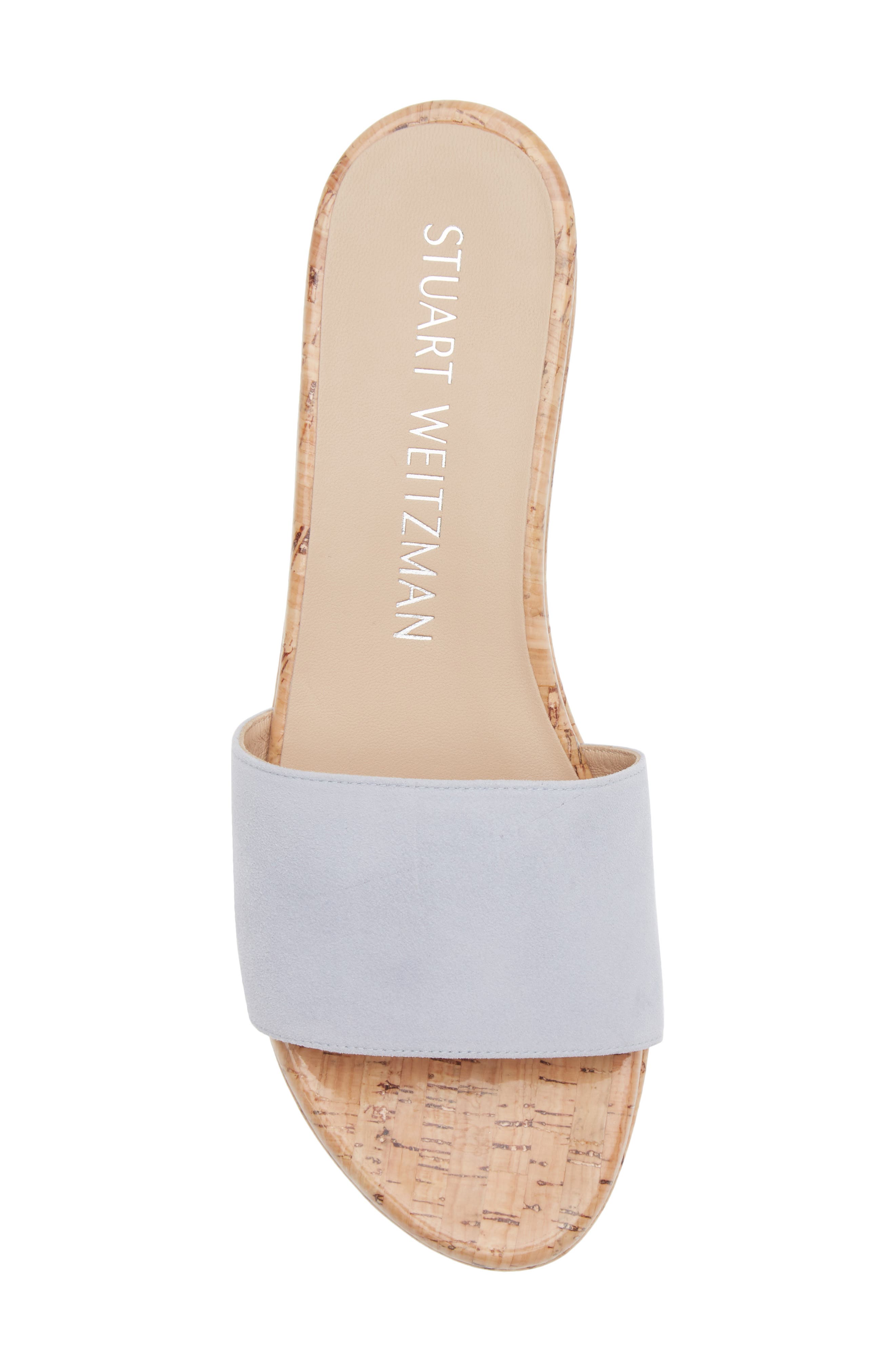 Stuart Weitzman Wedge Sandal, Alternate, color, Cloud