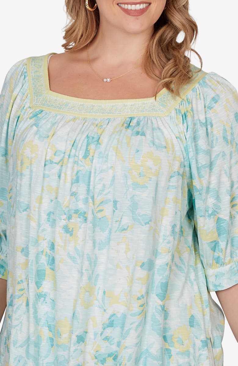 RUBY RD Printed Sublimation Top, Alternate, color, Seaglass Multi