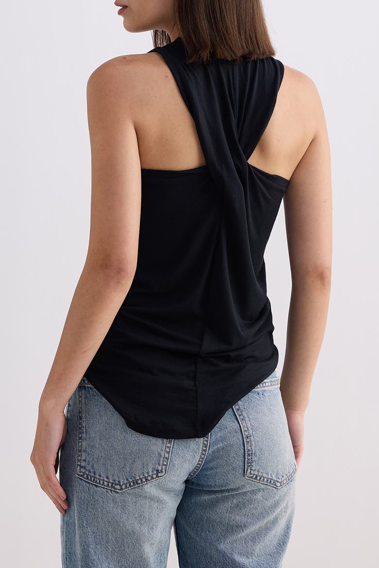 Back to Basics Top in Black, Alternate, color, Black
