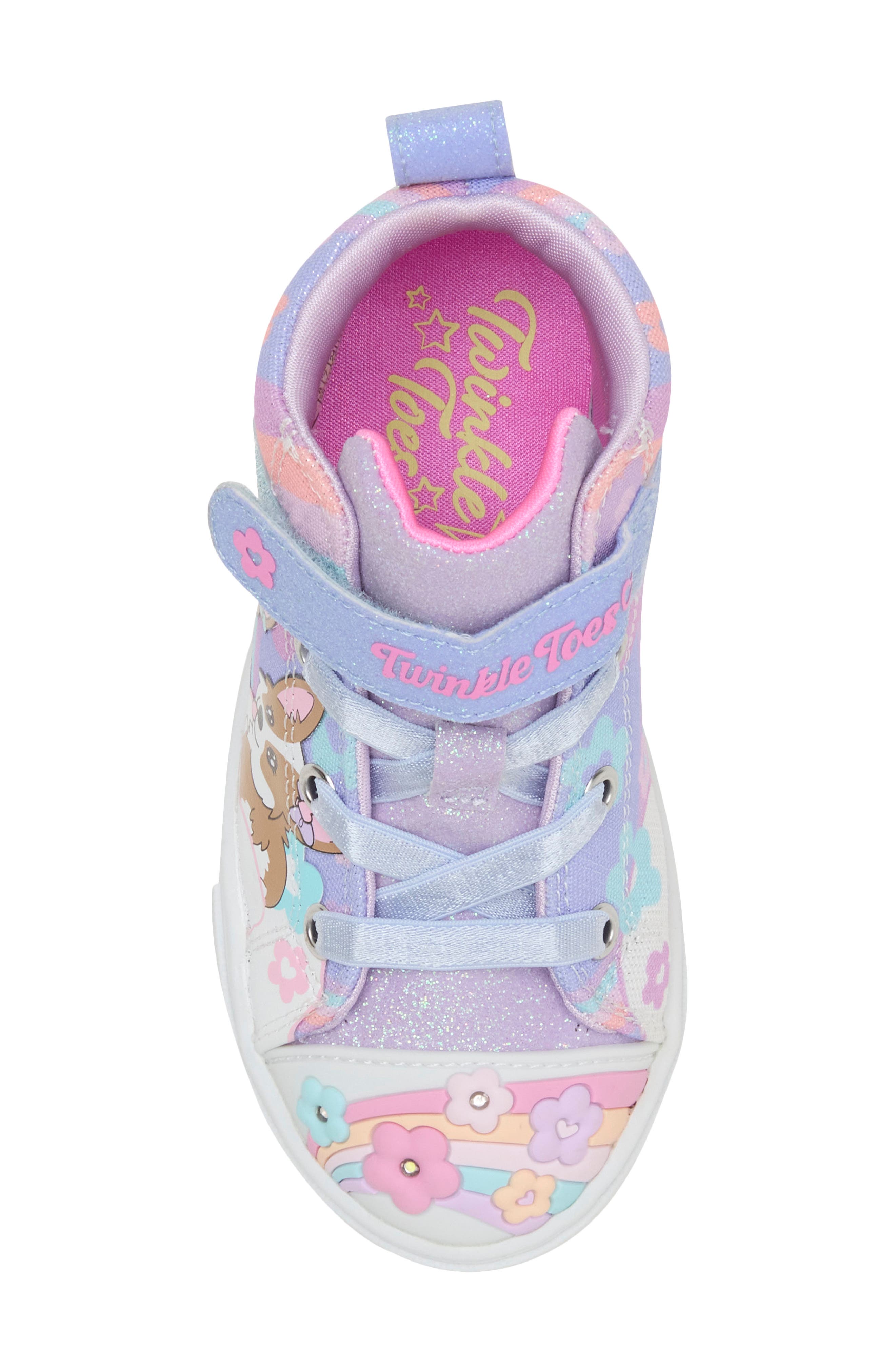 Kids' Twinkle Sparks High Top Sneaker, Alternate, color, PWMT