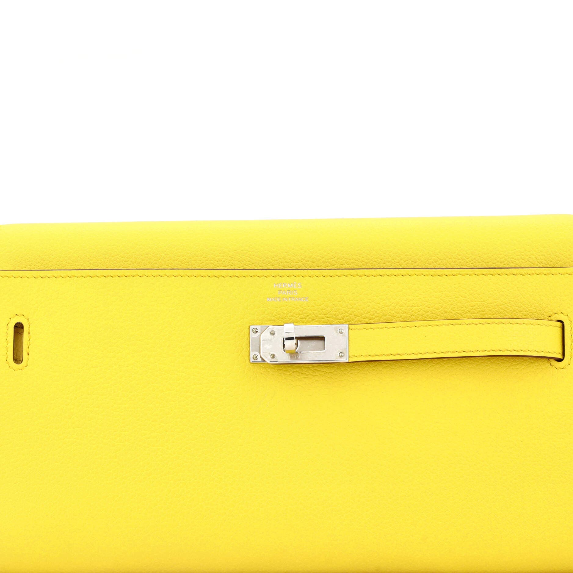 Pre-Owned Hermes Kelly To Go Wallet Evercolor, Alternate, color, 