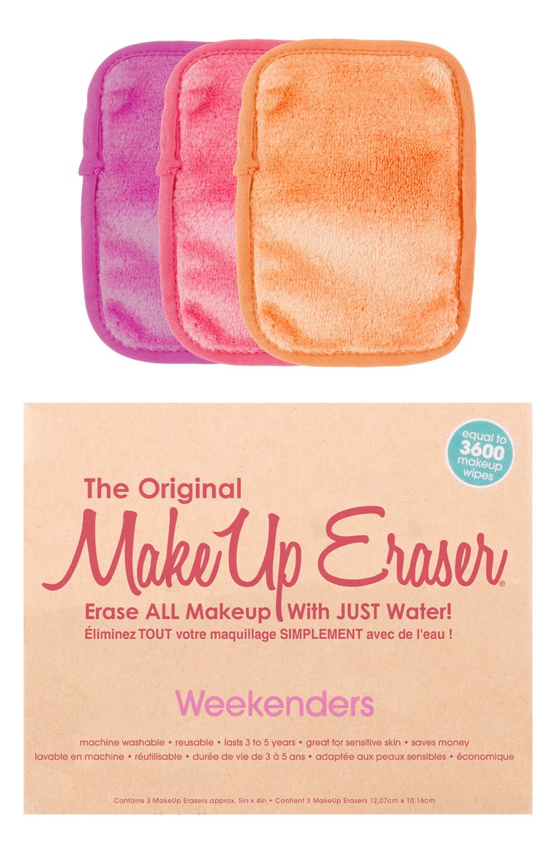 The Original MakeUp Eraser MakeUp Eraser The Original MakeUp Eraser 3-Day Cloth Set, Alternate, color,