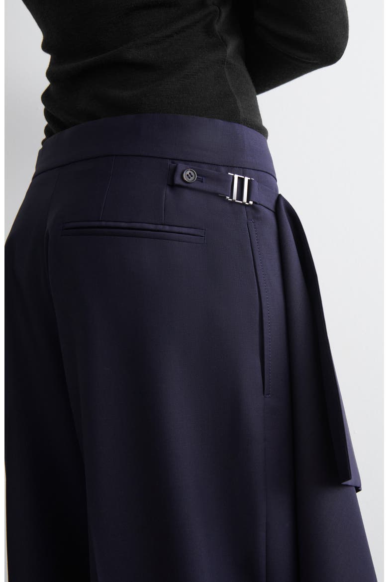 Ink Wool Skirt Pants, Alternate, color, BLUE DARK