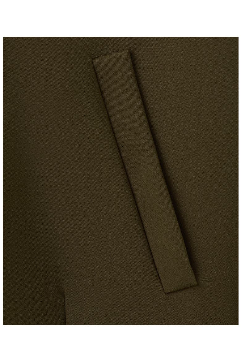 Front Zip Bomber Jacket, Alternate, color, KHAKI GREEN