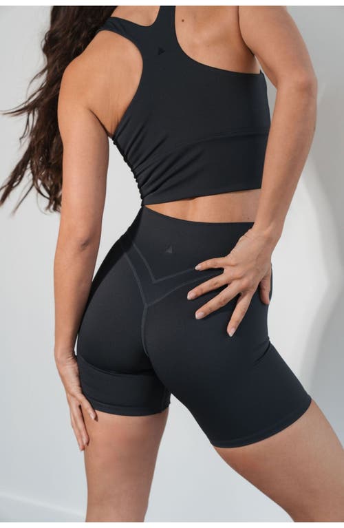 Vitality Pulse Racer Longline In Black