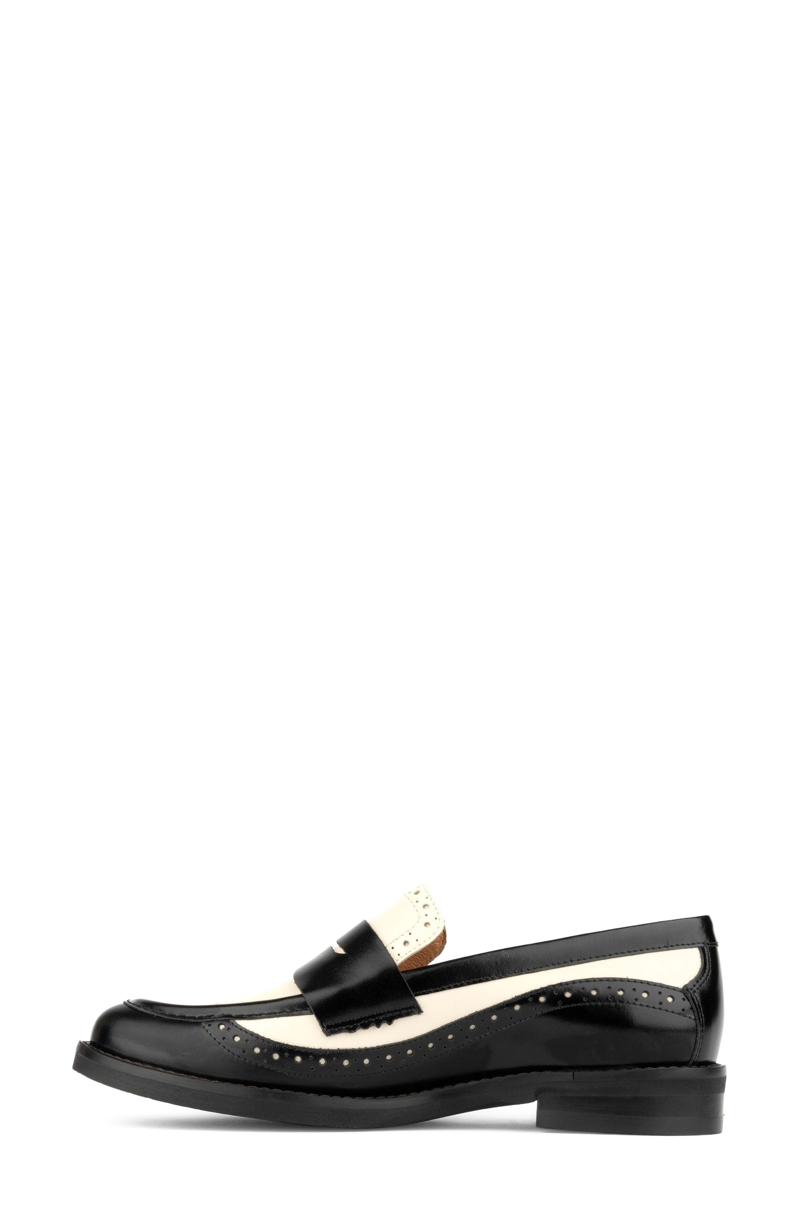 Angelina Penny Loafer, Alternate, color, BLACK