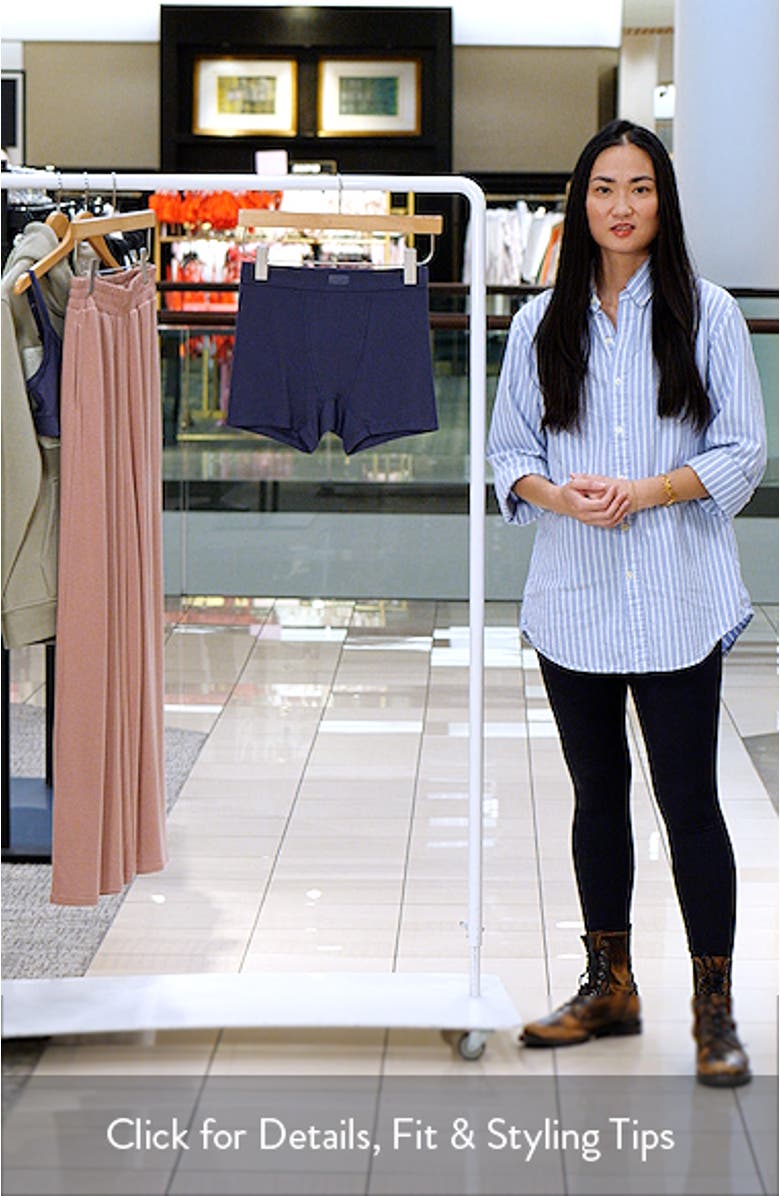 Alexiah Rib Lounge Boy Shorts, sales video thumbnail