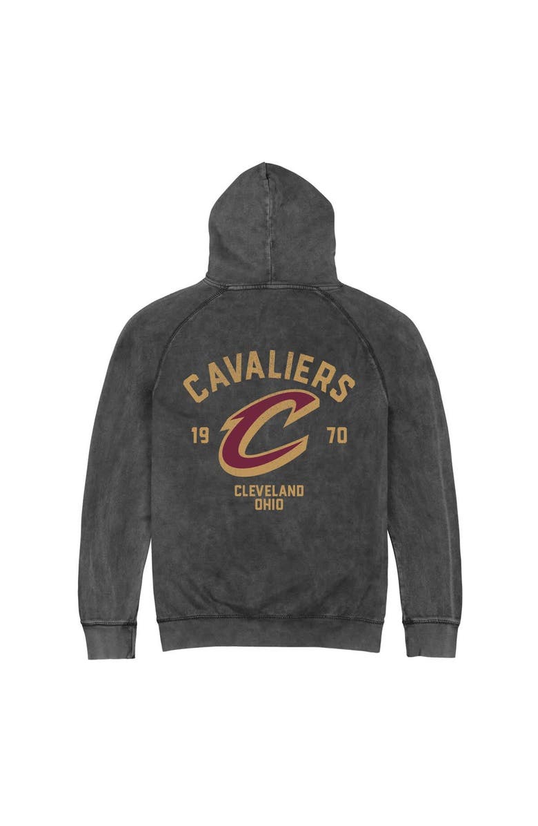 Stadium Essentials Men's Stadium Essentials Charcoal Cleveland Cavaliers Get Back Oversized Vintage Raglan Pullover Hoodie, Alternate, color, Charcoal