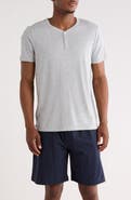 Daniel Buchler Lightweight Short Sleeve Sleep Henley