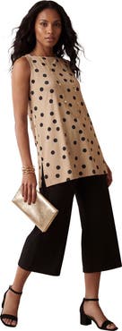 Jessica London Stretch Knit Tunic Tank
