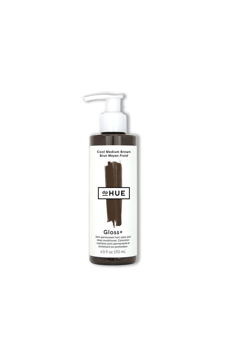 dpHUE Gloss+ Semi-Permanent Hair Color & Conditioner, Main, color, Cool Medium Brown