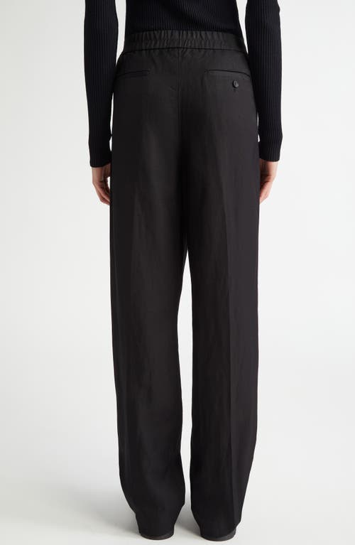 LOULOU DE SAISON LOULOU DE SAISON TAKAROA ELASTIC WAIST PLEATED PANTS