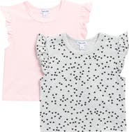 Splendid Kids' 2-Pack Ruffle Sleeve T-Shirts