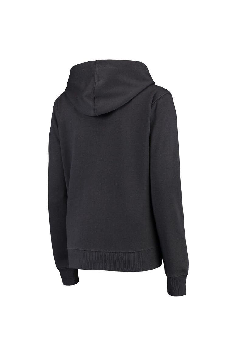 Women's Stadium Athletic Charcoal Alabama Crimson Tide Arched Name Full-Zip Hoodie, Alternate, color, Charcoal