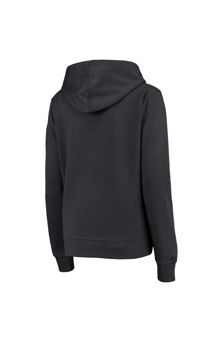 COLOSSEUM Women's Stadium Athletic Charcoal Alabama Crimson Tide Arched Name Full-Zip Hoodie, Alternate, color, Charcoal