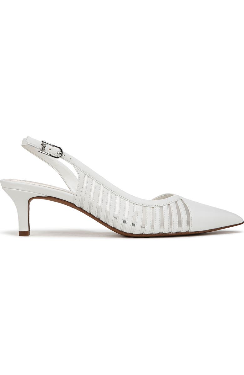 Franco Sarto Karina Slingback Pump, Alternate, color, Bright White