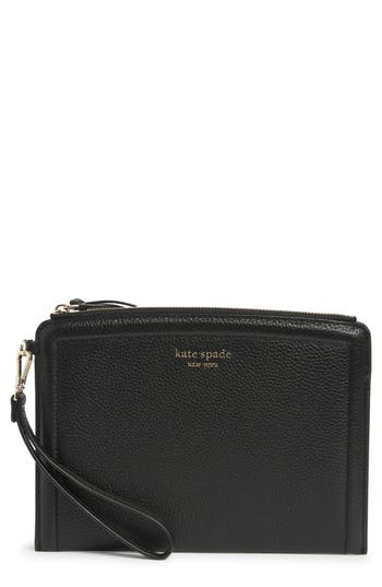 Kate Spade New York Knott Wristlet Wallet In Black