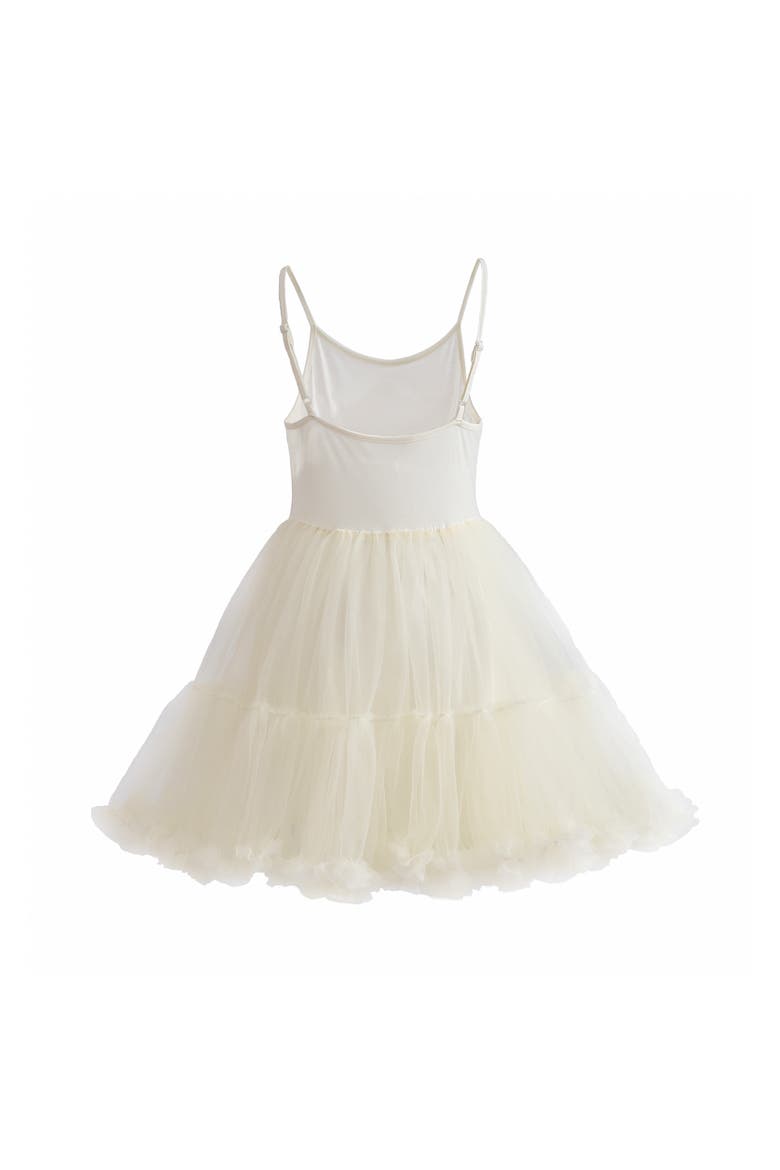 Amorette Floral Applique Top and Dress Set, Alternate, color, Ivory